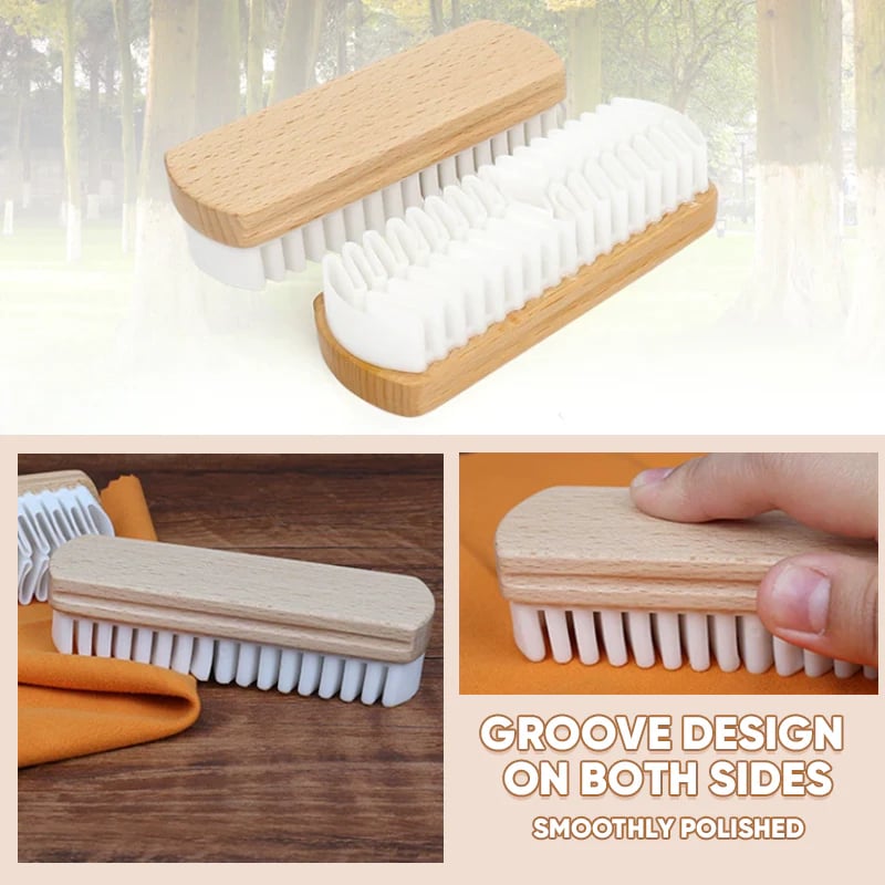 Static-Grip Rubber Shoe Brush