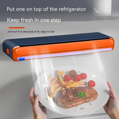(🔥HOT SALE NOW 33% OFF) - Kitchen Magnetic Cling Film Cutter
