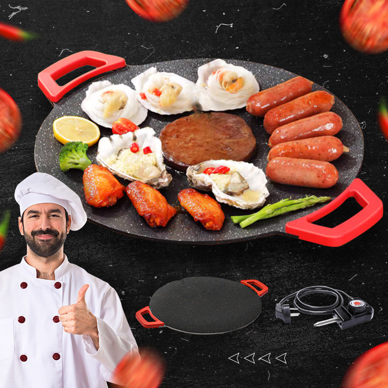 🍳Quality life🍳Non-stick grill pan for indoor use
