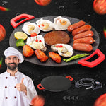 🍳Quality life🍳Non-stick grill pan for indoor use