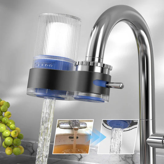 Installation-free Stainless Steel Household Faucet Water Purifier