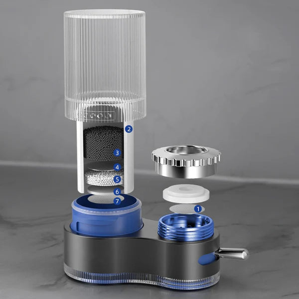 Installation-free Stainless Steel Household Faucet Water Purifier