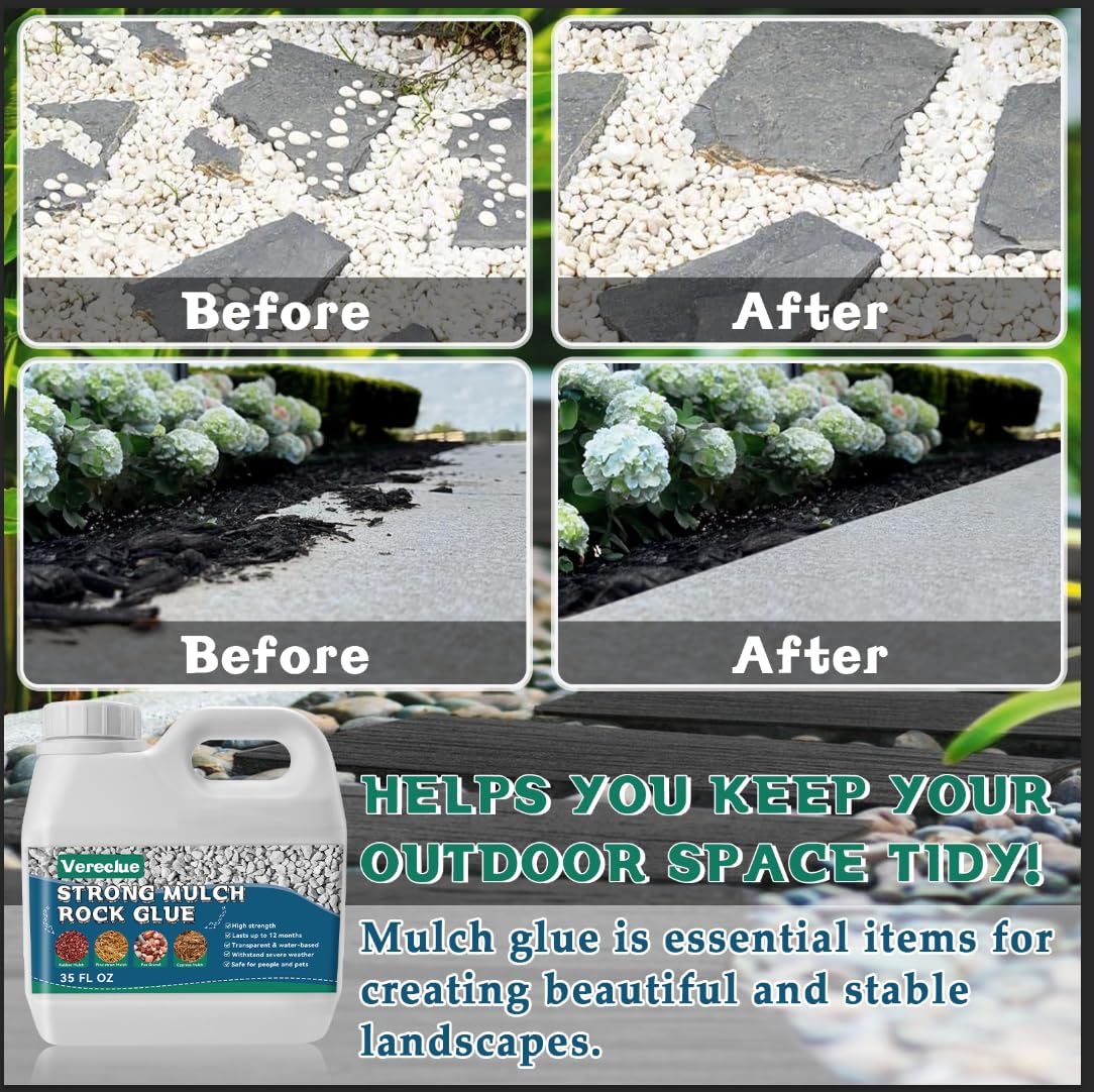 ⏳Time-limited Special⏰Long Lasting Mulch Glue for Landscaping🌿