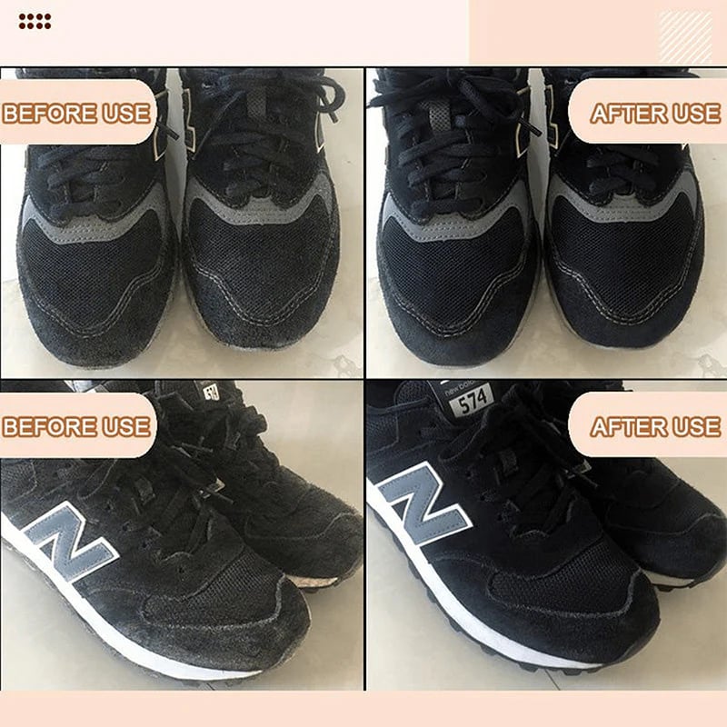 Static-Grip Rubber Shoe Brush