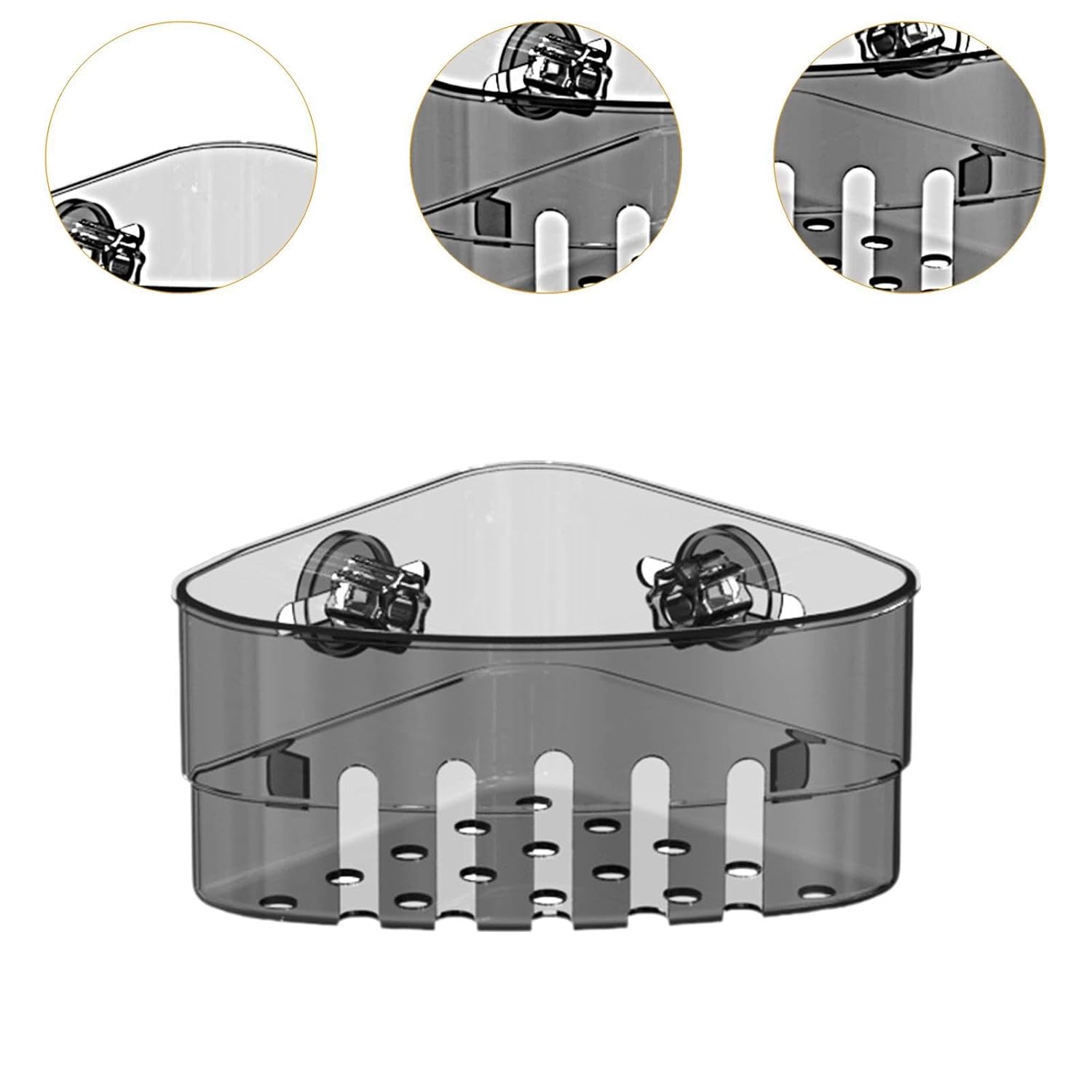 🔥PACK OF 2🔥Suction Corner Storage Basket