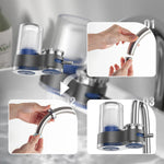Installation-free Stainless Steel Household Faucet Water Purifier