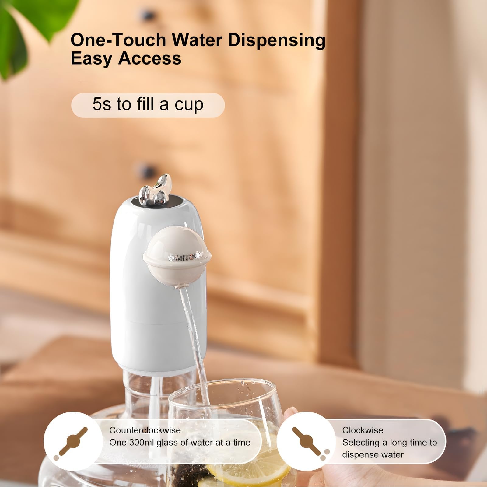 Electric Water Bottle Pump