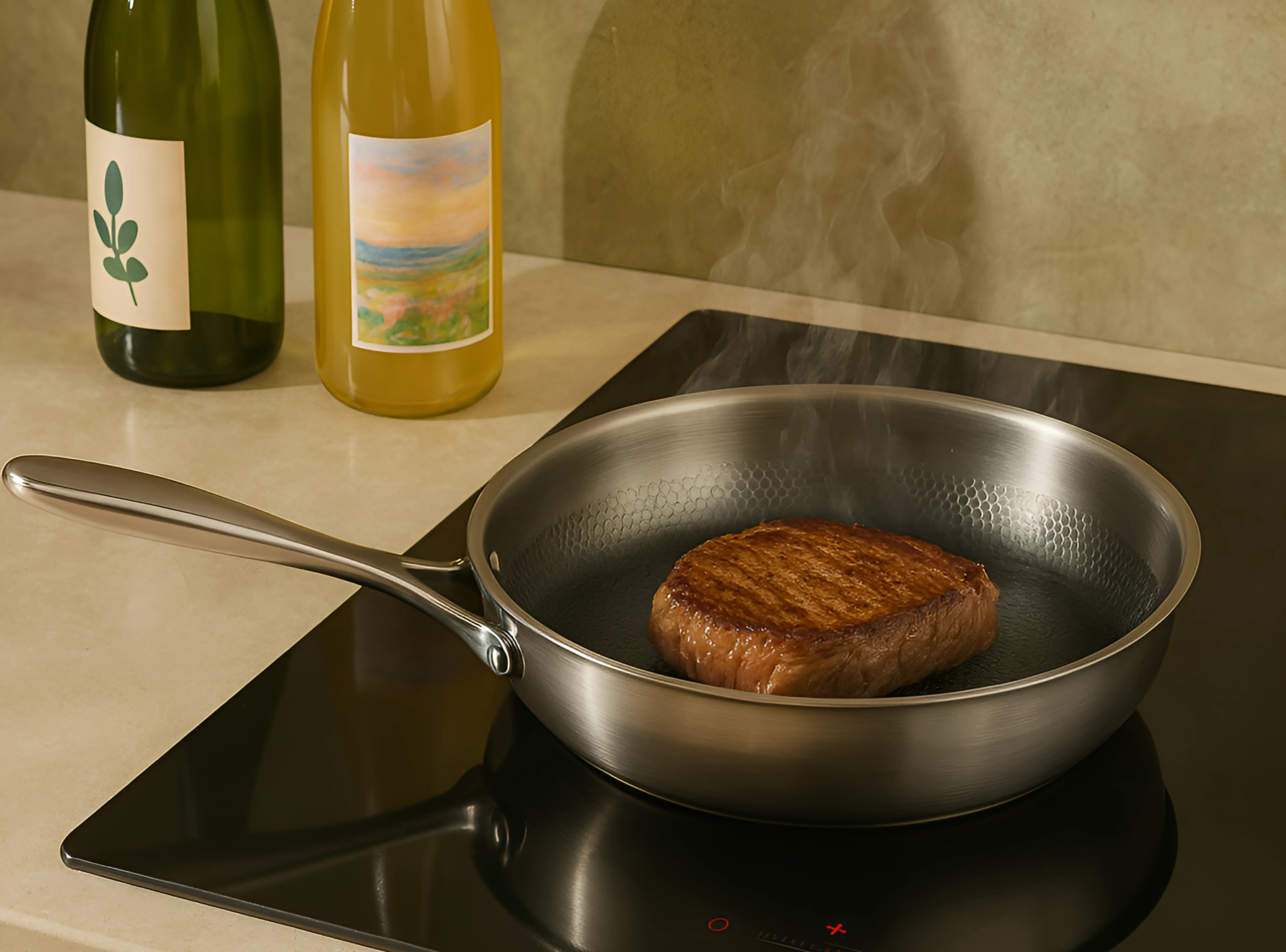 🔥Big Sale - 50% off!!! 🍳Premium non-stick pan with lid