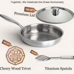 🔥Big Sale - 50% off!!! 🍳Premium non-stick pan with lid