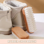 Static-Grip Rubber Shoe Brush
