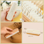 Static-Grip Rubber Shoe Brush