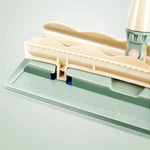 Flat mop with stainless steel handle, including reusable and washable mops