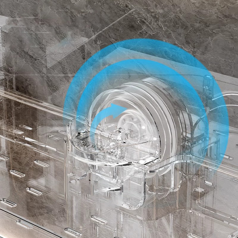 🔥49%OFF New Year Sale🔥Suction Cup Drainage Rotating Shelf