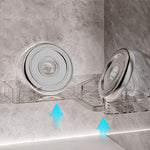 🔥49%OFF New Year Sale🔥Suction Cup Drainage Rotating Shelf