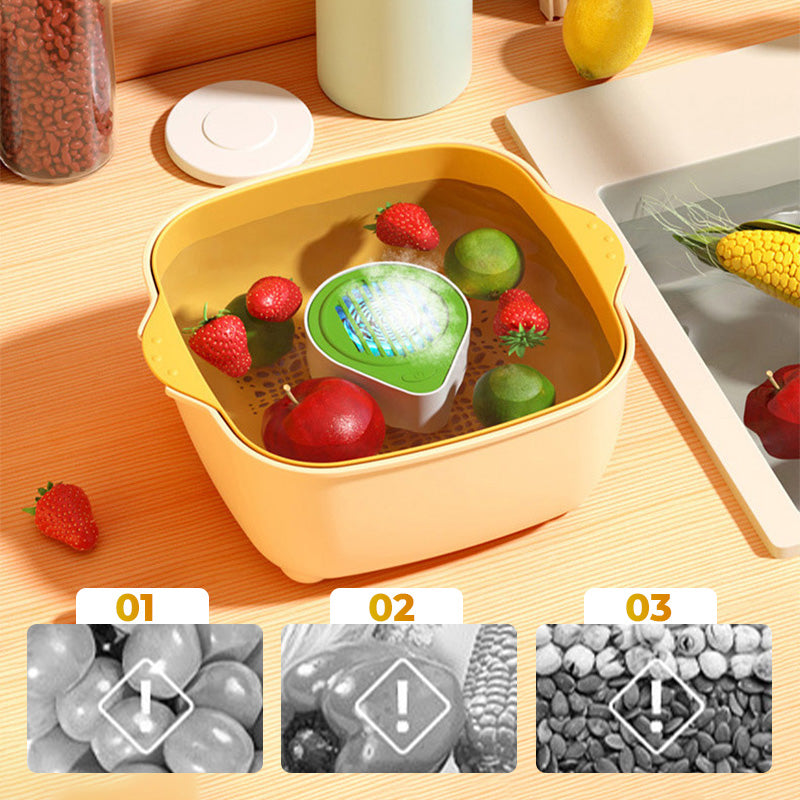 🍉🥬 Efficient Portable Fruit and Vegetable Washers Powerful Offer!